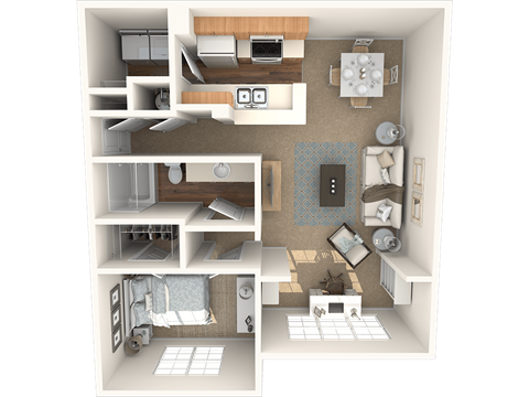 The Aspen Floor Plan at Grandeville on Saxon, Orange City, FL